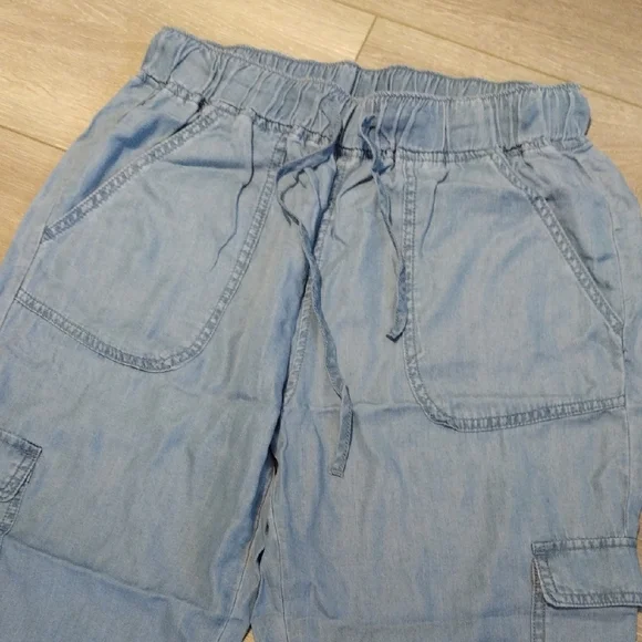 Love Tree Sky Blue Casual Pants - Picture 3 of 9